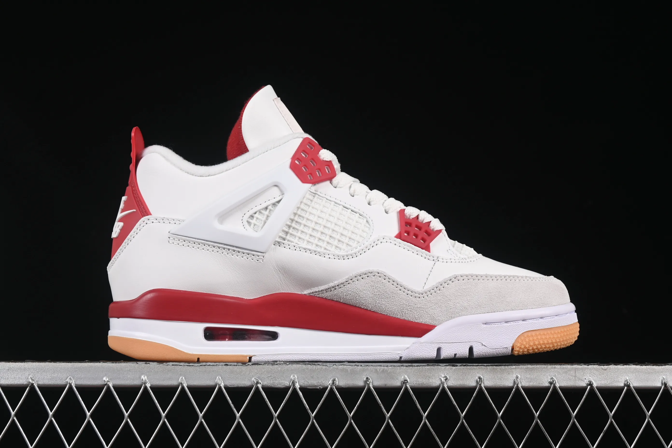 All categories Air Jordan Jordan series basketball shoes Air Jordan 4 Nike SB x Air Jordan 4 OG "Varsity Red" AJ4 Joe 4 University Red DR5415-106